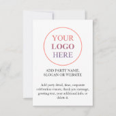 Aangepaste Promotie Logo – Geen Minimum Bestelling Kaart (Voorkant)