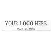 Aangepaste Promotie Logo – Geen Minimum Bestelling Korte Tafelloper (Horizontaal)