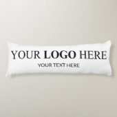 Aangepaste Promotie Logo – Geen Minimum Bestelling Lichaamskussen (Voorkant)