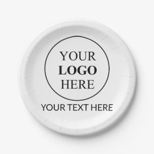 Aangepaste promotie-Logo Papieren Bordje