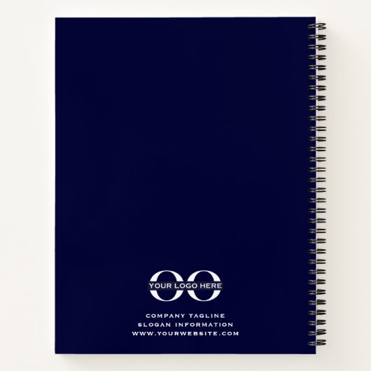 Aangepaste promotie notitieboek (Achterkant)