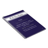 Aangepaste promotie notitieboek - HAMbyWG (Rechterzijde)