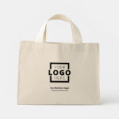 Aangepaste promotie voor bedrijven met Logo Mini Tote Bag (Achterkant)