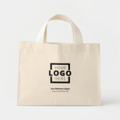 Aangepaste promotie voor bedrijven met Logo Mini Tote Bag (Voorkant)