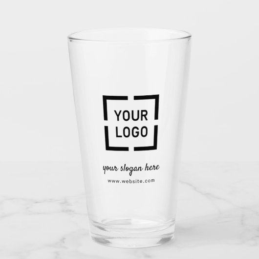 Aangepaste promotie voor Logo Glas (Voorkant)