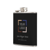 Aangepaste promotie voor Logo Heupfles (Links)