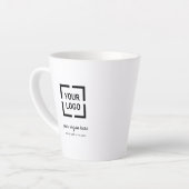 Aangepaste promotie voor Logo Latte Mok (Linkerhoek)