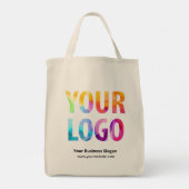 Aangepaste promotie voor Logo op bedrijfsmerk Tote Bag (Achterkant)