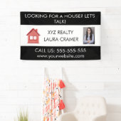 Aangepaste promotiemarketing voor onroerend goed L Spandoek (Insitu)