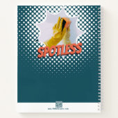 Aangepaste promoties #hashtag Tips voor schoonmake Notitieboek (Achterkant)