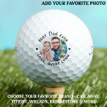 Aangepaste promotietechniek voor beste datum ooit golfballen<br><div class="desc">Beste vader ooit.. Twee van je favoriete dingen, golf en je kinderen. Nu kun je ze meenemen terwijl je 18 gaten speelt. Pas deze golfballen met de favoriete foto en naam van uw kind aan. Of het nu een vaders verjaardag, vaders dag of Kerstmis is, deze vader golfballen met een...</div>