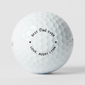 Aangepaste promotietechniek voor beste datum ooit golfballen (Voorkant)