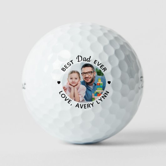 Aangepaste promotietechniek voor beste datum ooit golfballen (Voorkant)