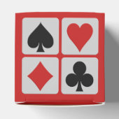 Aangepaste promotievak voor kaartspeler bedankdoosjes (Bovenkant)