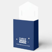 Aangepaste promotievak voor Navy Blue en White Afs Bedankdoosjes (Geopend)