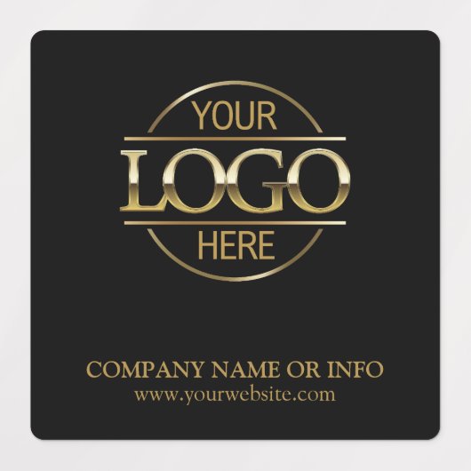 Aangepaste promotionele bedrijfsbedrijf zakelijke labels (Design 1)