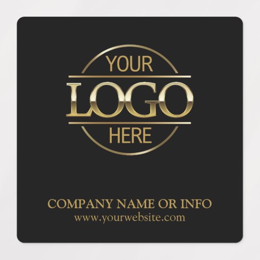 Aangepaste promotionele bedrijfsbedrijf zakelijke labels (Design 2)