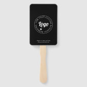 Aangepaste promotionele handventilator met Logo |  Handwaaier (Achterkant)