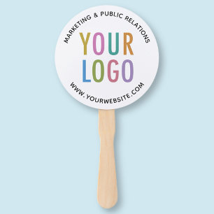 Aangepaste promotionele handventilatoren met Logo  Handwaaier