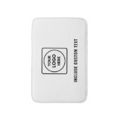 Aangepaste promotionele logo badmat – Geen minimal (Voorkant Verticaal)