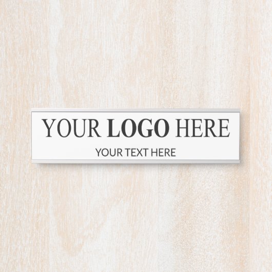 Aangepaste promotionele Logo – geen minimale beste Deurbordje (Voorkant)