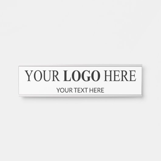 Aangepaste promotionele Logo – geen minimale beste Deurbordje (Voorkant)