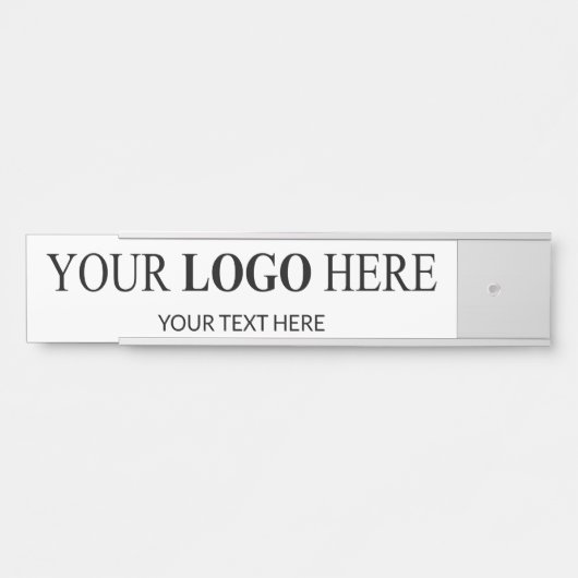 Aangepaste promotionele Logo – geen minimale beste Deurbordje (Voorkant)