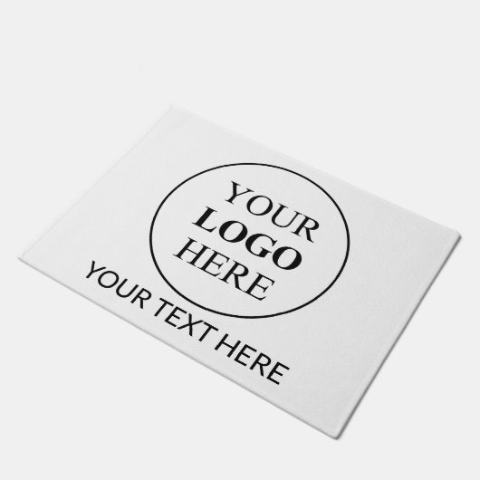 Aangepaste promotionele Logo – geen minimale beste Deurmat (Schuin)