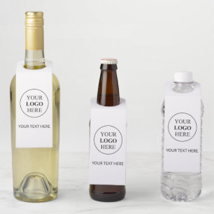 Aangepaste promotionele Logo – geen minimale beste Flessenhanger