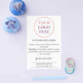 Aangepaste promotionele Logo – geen minimale beste Flyer (Enkel)