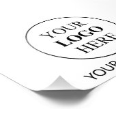 Aangepaste promotionele Logo – geen minimale beste Foto Afdruk (Hoek)