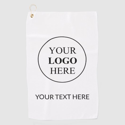 Aangepaste promotionele Logo – geen minimale beste Golfhanddoek (Voorkant)