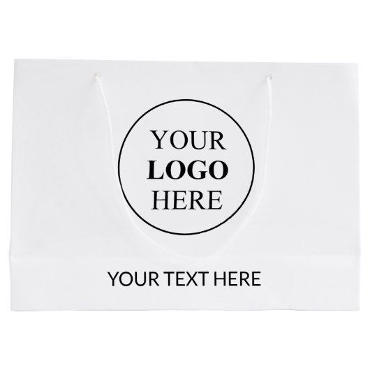 Aangepaste promotionele logo – geen minimale beste groot cadeauzakje (Achterkant)