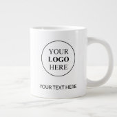 Aangepaste promotionele Logo – geen minimale beste Grote Koffiekop (Rechts)