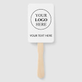 Aangepaste promotionele Logo – geen minimale beste Handwaaier (Achterkant)