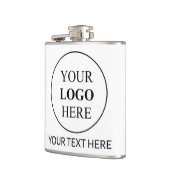 Aangepaste promotionele Logo – geen minimale beste Heupfles (Links)