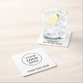 Aangepaste promotionele Logo – geen minimale beste Kartonnen Onderzetters (Insitu)