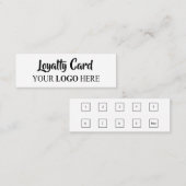 Aangepaste promotionele Logo – geen minimale beste Klantenkaartje (Voorkant / Achterkant)