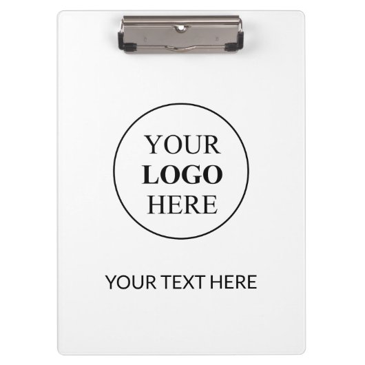 Aangepaste promotionele Logo – geen minimale beste Klembord (Voorkant)
