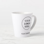 Aangepaste promotionele Logo – geen minimale beste Latte Mok (Rechterhoek)
