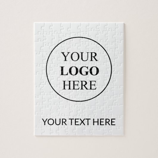 Aangepaste promotionele Logo – geen minimale beste Legpuzzel (Verticaal)