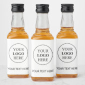 Aangepaste promotionele Logo – geen minimale beste Likeurfles Etiket (Flessen)