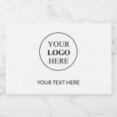 Aangepaste promotionele Logo – geen minimale beste Likeurfles Etiket (Enkel label)