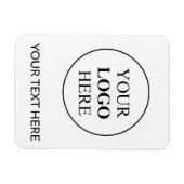 Aangepaste promotionele Logo – geen minimale beste Magneet (Horizontaal)