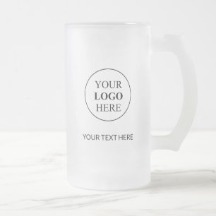 Aangepaste promotionele Logo – geen minimale beste Matglas Bierpul