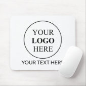 Aangepaste promotionele Logo – geen minimale beste Muismat (Met muis)