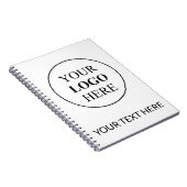 Aangepaste promotionele Logo – geen minimale beste Notitieboek (Rechterzijde)