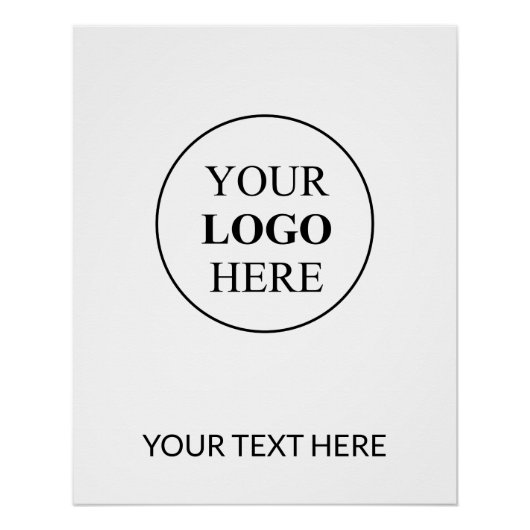 Aangepaste promotionele Logo – geen minimale beste Perfect Poster (Voorkant)