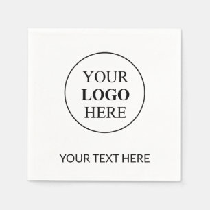 Aangepaste promotionele Logo – geen minimale beste Servet