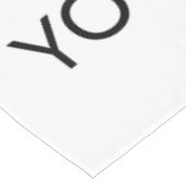 Aangepaste promotionele Logo – geen minimale beste Tafelkleed (Gekanteld)